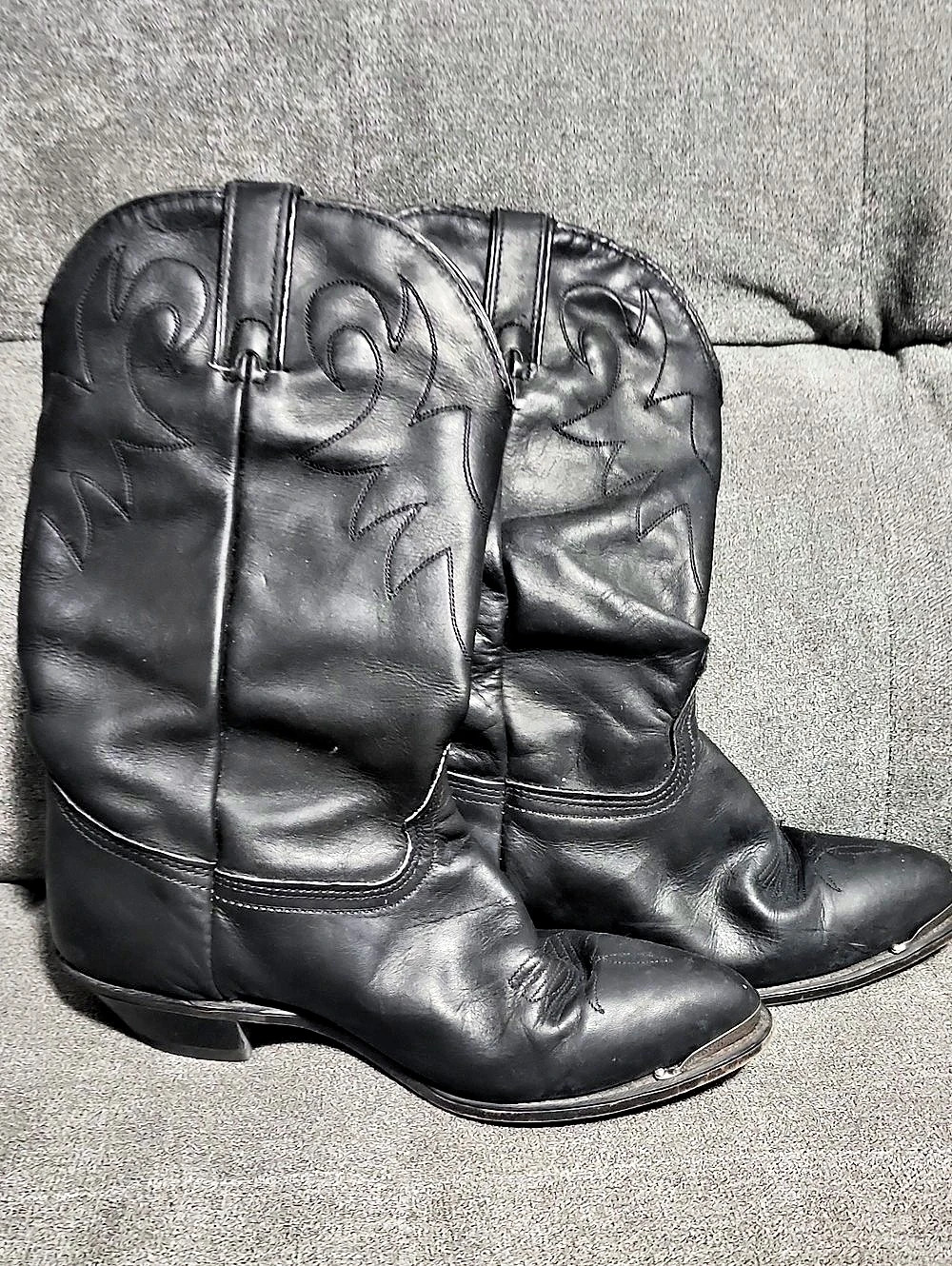 Vintage Durango Black Western Boots US 8
